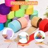 Rebower Crepe Paper Roll, 8 Rolls 656ft Crepe Paper Streamers,