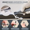 Saker Caulking Tool Kit-Aluminum 4 in 1 Sealant Finishing Tool
