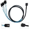 Mini SAS HD 12GB SFF‑8643 to 4 SATA LSI Adapter