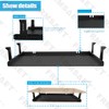 FRMSAET Under Desk Keyboard Tray Heavy-Duty All-Metal Material 20/24/30 inches