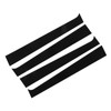 4pcs Black Pillar Posts Door Trim B Pillar Posts Door