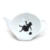 Alice's Adventures in Wonderland Teabag Holder, Teapot Shaped Tea Bag