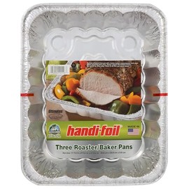 HANDI FOIL Pan Ultra Roaster Baker, 3 CT