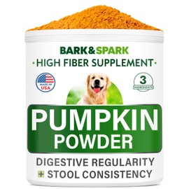 Pumpkin for Dogs - Apple, Pumpkin Seeds and Pumpkin Fruit - Fiber Supplement and Stool Softener - Diarrhea, Constipation, Upset Stomach, Food Sensitivity - Improve Digestion - 6oz Unflavored