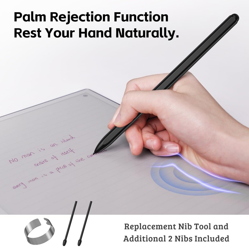 Zspeed EMR Stylus Compatible with Remarkable 2 Pen Replacement with