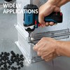 40Pcs M4 M5 Nylon Inserts Hex Lock Nuts 5mm Black