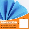 Sky Blue Felt Fabric 36" x 36" (1 Square Yard),