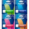 Vaseline Lip Therapy Stick with Petroleum Jelly (Original, Aloe Vera,