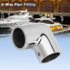 YANYUCB 2-Way Pipe Fitting Elbow Marine 316 Stainless 90 Degree