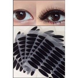 fj HOT NEW 192 PAIRS HIGH QUALITY  Double Eyelid Adhesive Tape Black WIDE