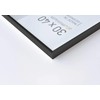 nielsen Bilderrahmen, 21 x 29,7 cm (A4), Aluminium, Schwarz glanz,