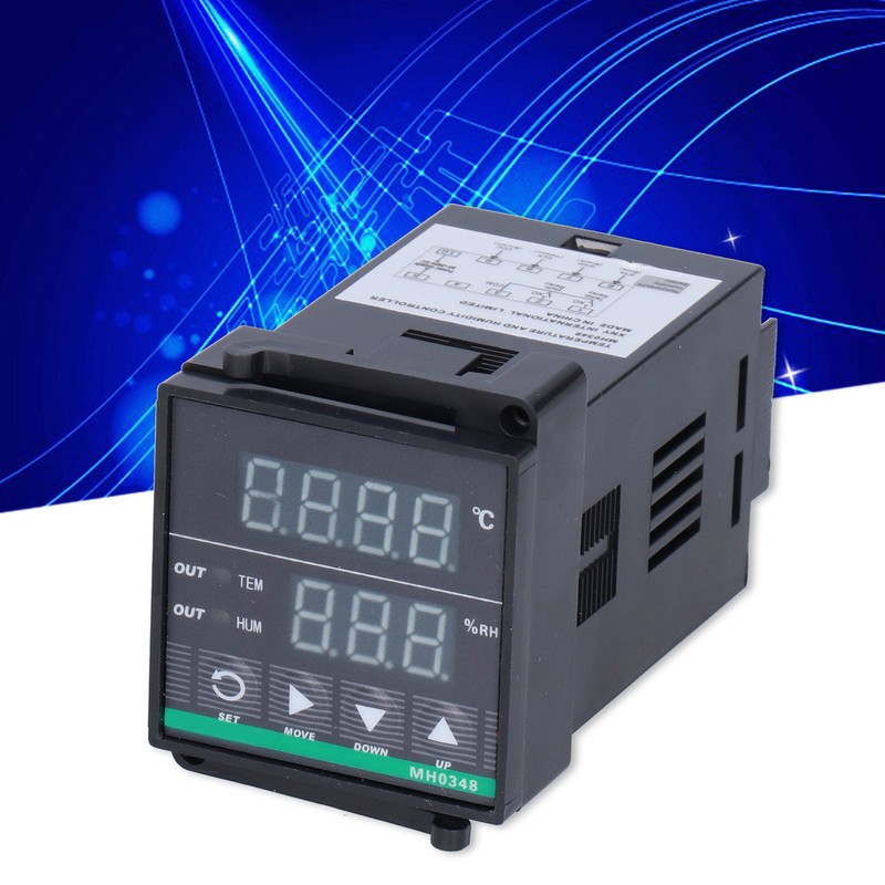 Temperature Humidity Controller High Accuracy Digital Smart Monitor MH0348 AC85‑