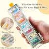 Weekly Pill Box 7 Day, Tablet Organiser for Travel– 7
