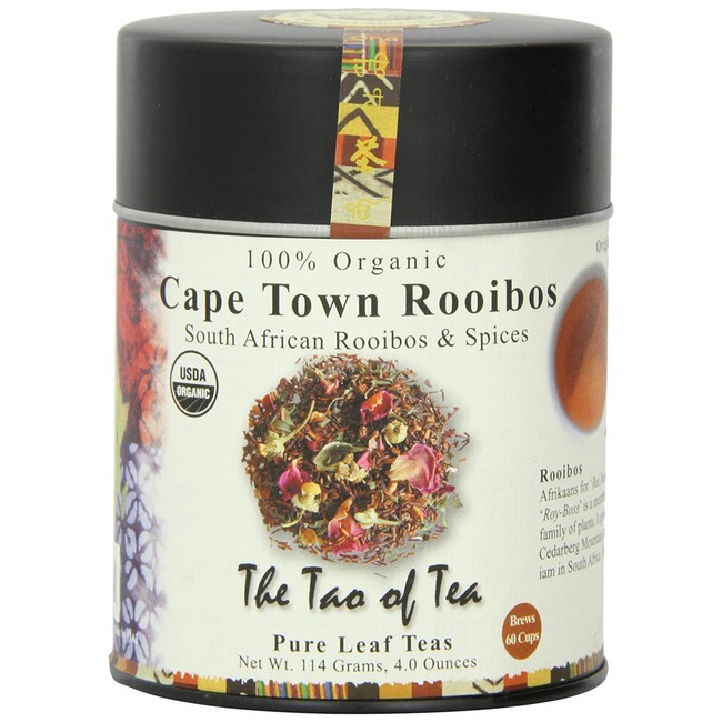 The Tao of Tea, Cape Town Rooibos Tea, Loose Leaf, 4-Ounce Tins (Pack of 3)
