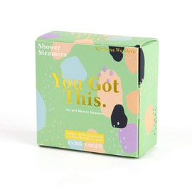 You Got This Shower Steamers - Ginger, Grapefruit and Orange Scented Wellness Wonders - Pack of 8 Shower Bombs - Pampering Gift Idea