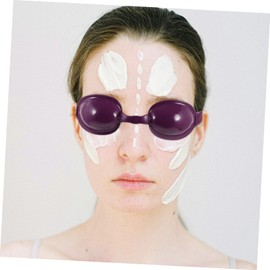 Baluue Ergonomic Tanning Bed Eye Protection Soft Plastic Eye Mask for Hair Removal Eyebrow Shaping