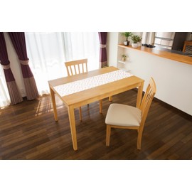 Meiwa Gravure Peel and Stick Table Decoration, 11.8 x 59.1 inches (30 x 150 cm), Mosaic Tile, Pink (P)