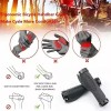ALEJAND Puños Para Bicicleta, Agarre Ergonómico Antideslizante