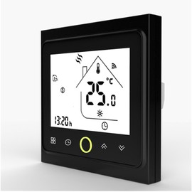 xinyee Wi-Fi Smart Thermostat Temperature Controller APP Control 16A Compatible with Alexa/Google Home Home Electric Floor Heating - White