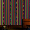 12 Pack UV Blacklight Reactive 6 Color Fluorescent Cloth Neon