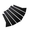 6Pcs B Pillar Posts Trim Glossy Black Exterior Window Decal