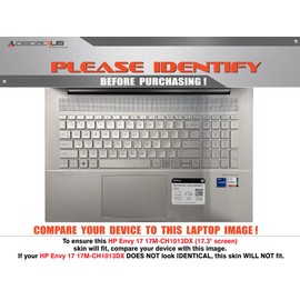 Decalrus - Protective Decal Skin Sticker for The HP Envy 17 17M-CH1013DX (17.3" Screen) case Cover wrap HPenvy17m_CH1013DX-166