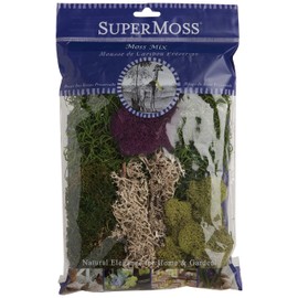 SuperMoss (23310) Moss Mix Preserved, 2oz (110 Cubic Inch)