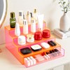 Perfume Organizer for Women Acrylic Perfume Display Shelf with Drawer