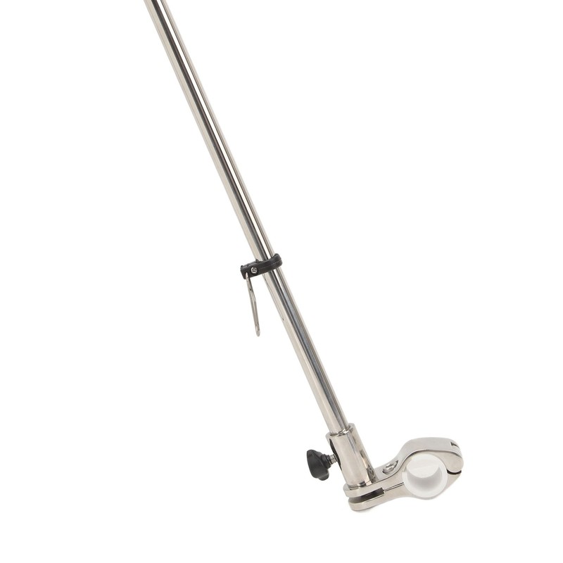 Marine Grade Rail Mount Flag Pole 560mm Stainless Steel Flag