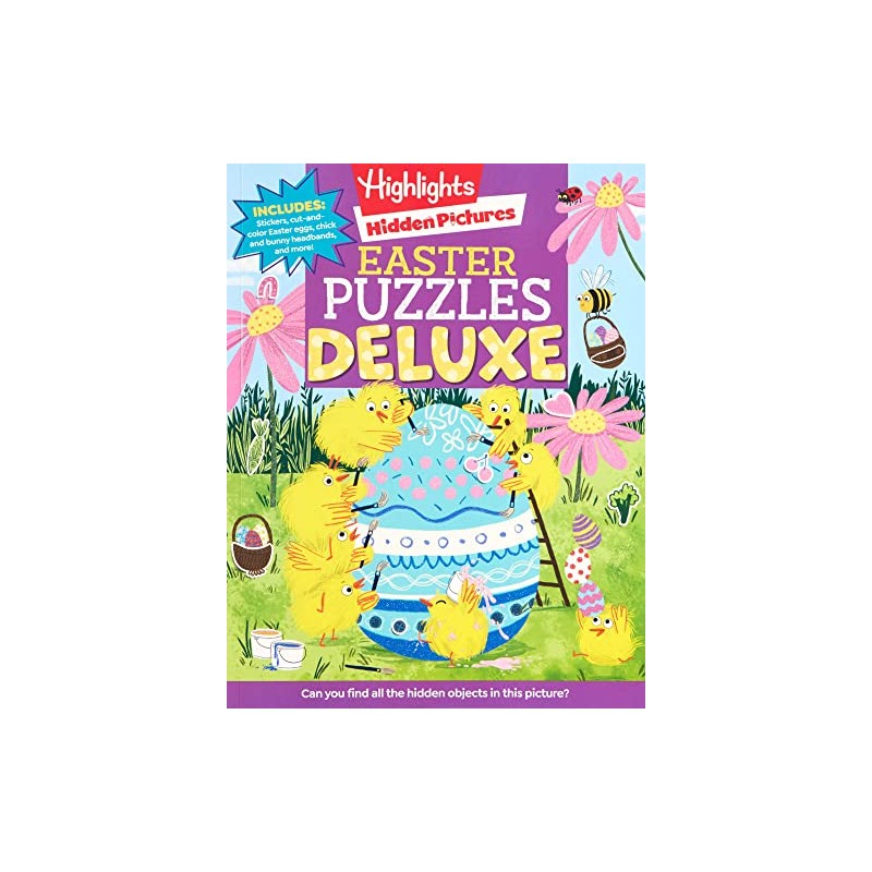Easter Puzzles Deluxe (Highlights Hidden Pictures)
