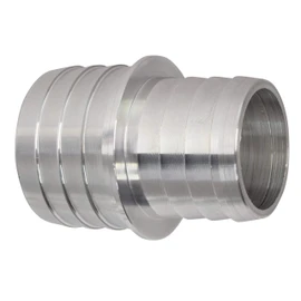 ICT Billet 1-1/4" to 1-1/2" Inch Hose Barb Splice Coupler Repair Reducer Fitting Adapter Connector Radiator Coolant Intercooler Heat Exchanger Fluid Manufactured in USA Aluminum AN627-21A