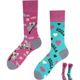 TODO Colours Funny Socks with Motif – Multi-Coloured, Colourful, Crazy for the Joy of Life