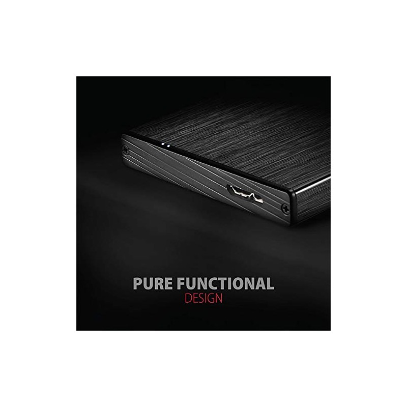AXAGON EE25-XA6 USB 3.0 Aline Box Compact External Aluminium Box