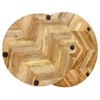 S2 Round Herringbone Trays Made by Wood