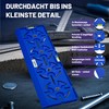 Drilling Template for Sockets, Switch Boxes, 30 cm, Scale Ruler,