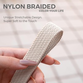 SENLLY Wristlet Lanyard, Stretchy Keychain Holder, Original Elastic Anti-Drop Design