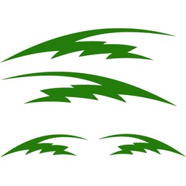 StickerChef Golf Cart Decals Auto Truck Boat Pontoon Vehicle Vinyl Car Stickers Tribal Flames GC19