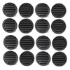 3" Round Plastic Louver Soffit Air Vent Reptile Screen Grille