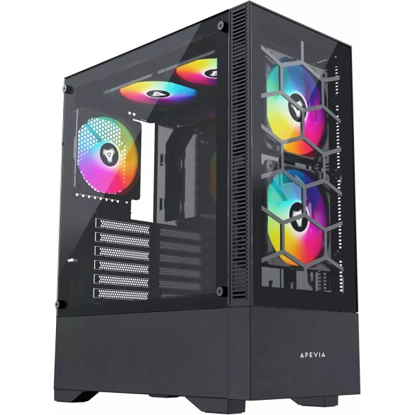 Does not apply Eclipse-Bk Eclipse Mid Tower Gaming PC Case