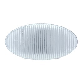 Optronics APL5CBP RV Clear Oval Porch/Utility Light Replacement Lens