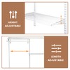 PROWORX 4-6 Ft Closet Organizer System, Adjustable Metal Wire White