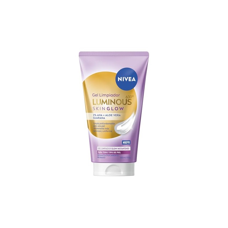 NIVEA Gel Limpiador Luminous 630 Skin Glow 150ml