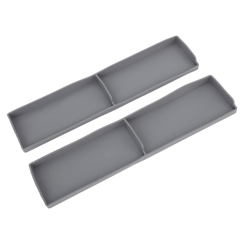 2PCS Stove Top Shelf Silicone Spice Rack Magnetic Back 2
