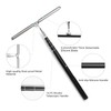 Mesiiloly 59.5" Long Handle Window Squeegee with Extension Pole, 12.4"