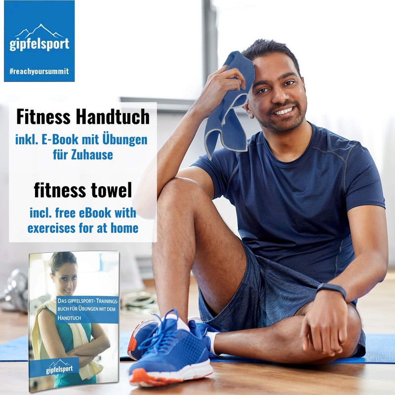 gipfelsport Microfibre Towel, Microfibre Towel Set, Beach Towel, Bath Towel,