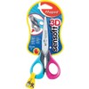 Maped Sensoft 3D Left-Handed School Scissors 130 mm Pack of 3 Assorted Colours