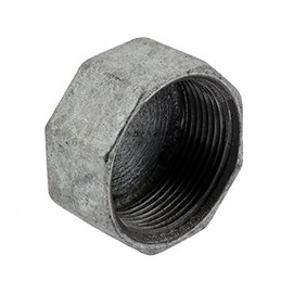 Sealing Cap End Cap with Internal Thread Rp 1 Inch 25 Bar Malleable Cast Iron Galvanised