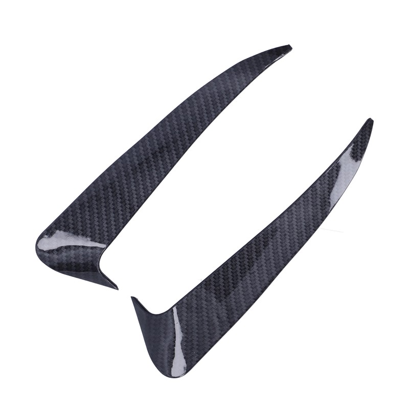 2pcs Rear Bumper Spoiler Side Canard Left Right Fit for