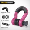 Nilight Nilight 2 Pack 3/4" D-Ring Shackle with 7/8" Screw