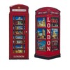 LILAJ Set of 6 London 3D Fridge Magnet Bus &